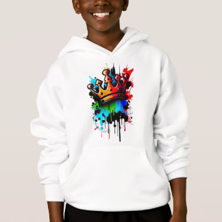Creatful Kids' Pullover Hoodie - bekvämlighet T Shirt