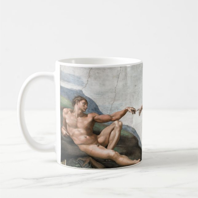 Creation of man kaffemugg (Vänster)