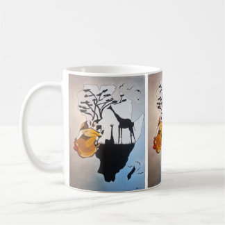 creation originale tableau sur tasse kaffemugg