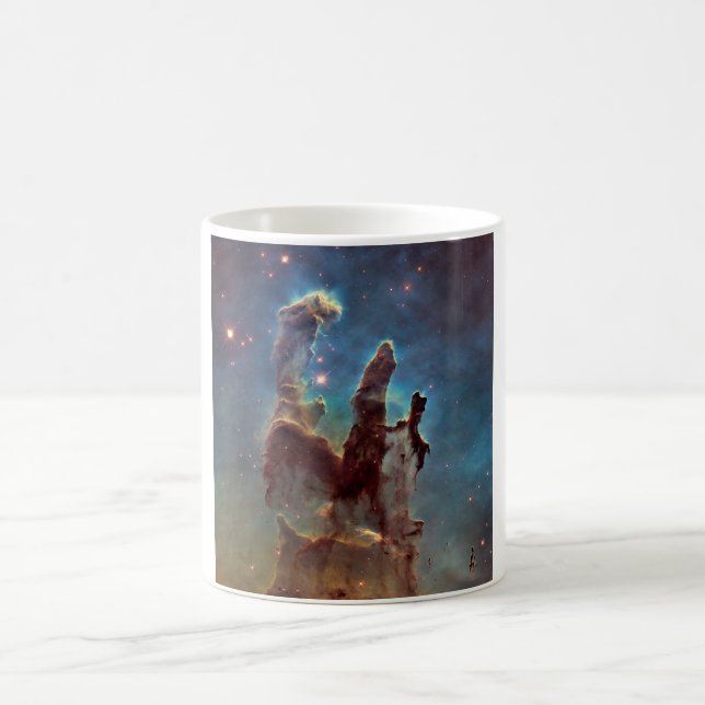 Creation-pelare, Eagle Nebula Hubble Space Kaffemugg (Center)