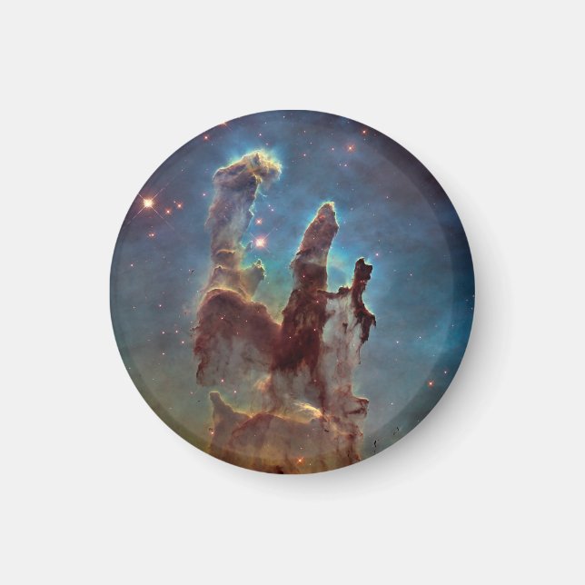 Creation-pelare, Eagle Nebula Hubble Space Magnet (Framsidan)