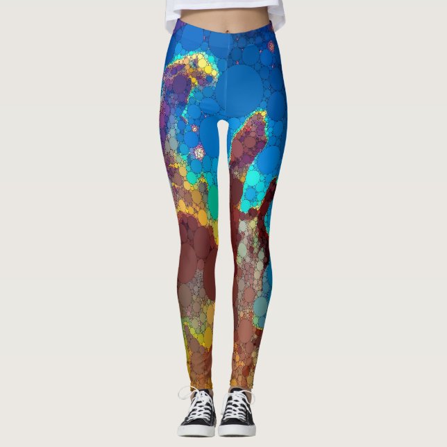 Creation-pelarna, Eagles nebula, punkterna Leggings (Framsida)