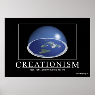"Creationism" (UNN-) inspirationerande Poster
