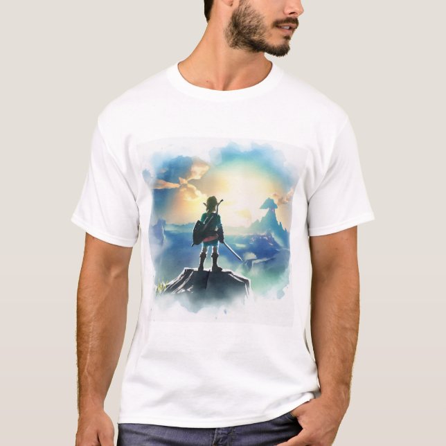 Creativa camiseta de Zelda T Shirt (Framsida)