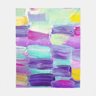 Creative abstract hand painted background, wallpap fleecefilt