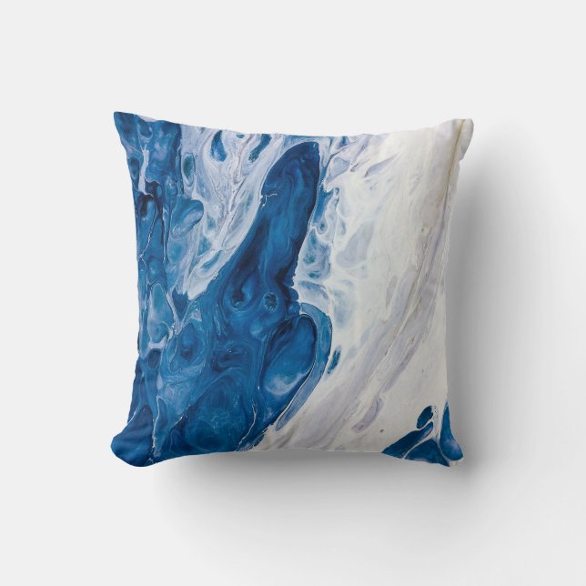 Creative abstract hand painted background, wallpap kudde (Framsida)