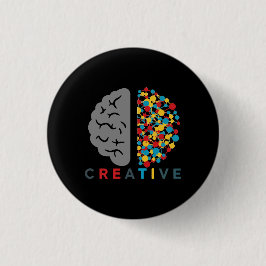 Creative Brain Colorful Thought Network Knapp