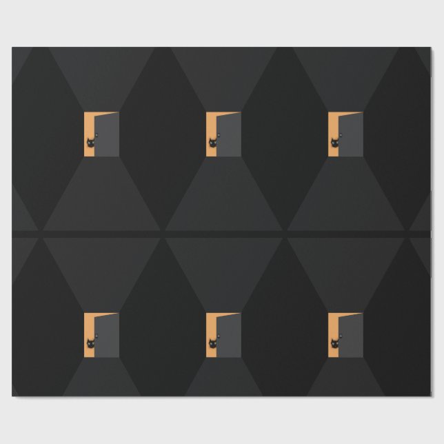 Creative Halloween Presentpapper (Platt)