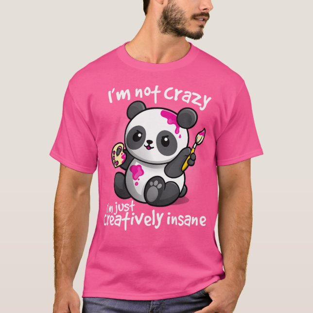 Creative Inš Panda T Shirt (Framsida)