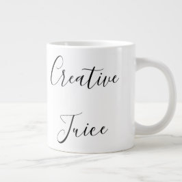 'Creative Juice' Kreativa, Studenter, Konstnärsgåv Jumbo Mugg