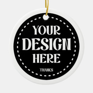 Creative, modern, sleek & imaginative julgransprydnad keramik