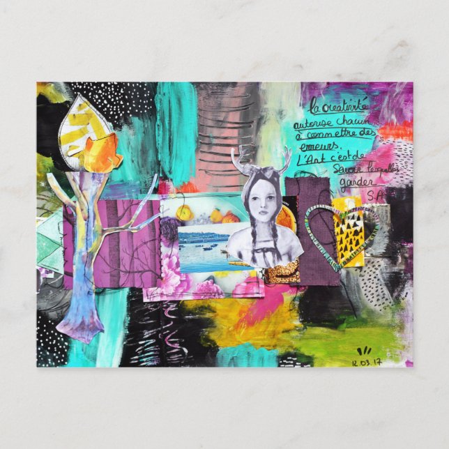 Créativité Vykort (Framsida)