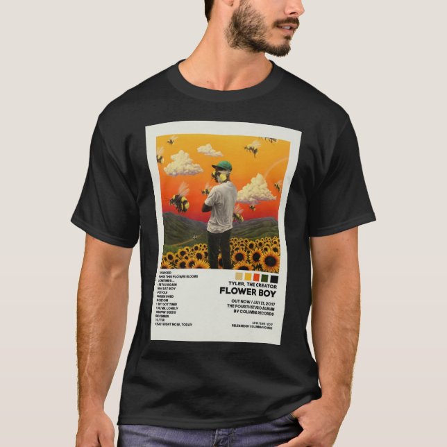 Creator Flower Boy Poster Classic T-Shirt (Framsida)