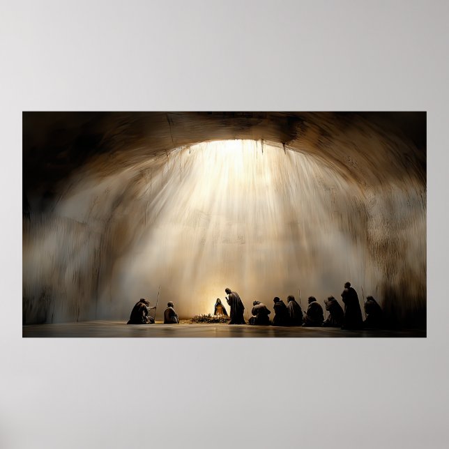 Creche Scene - genererad Poster (Framsidan)
