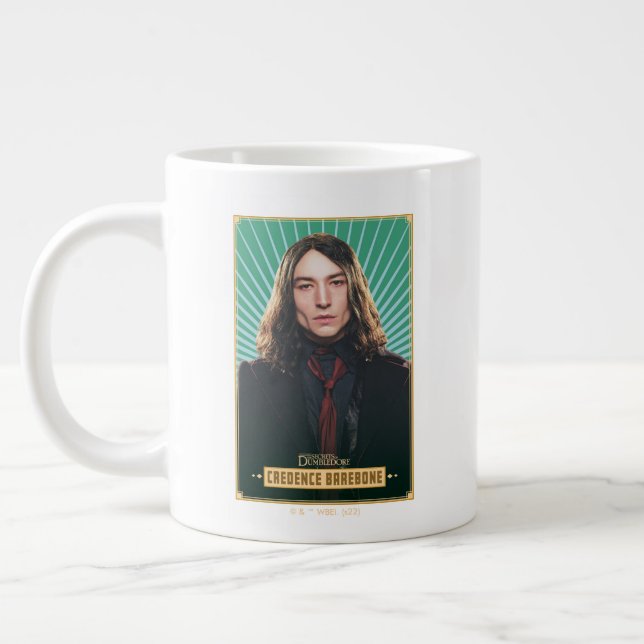 Credence Barebone Karaktärs grafik Jumbo Mugg (Vänster)