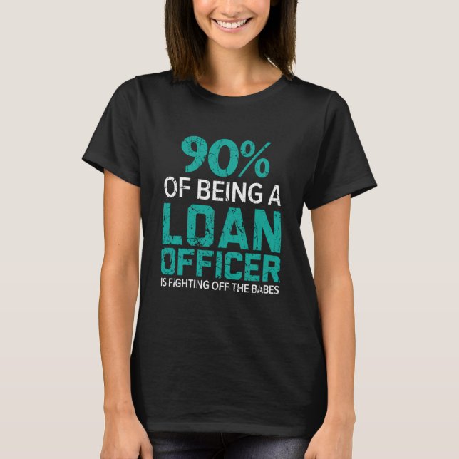 Credit Officer Job Profession Debt Loan Officer  1 T Shirt (Framsida)