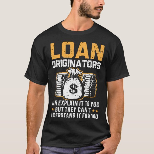 Credit Officer Job Profession Debt Loan Officer  4 T Shirt (Framsida)