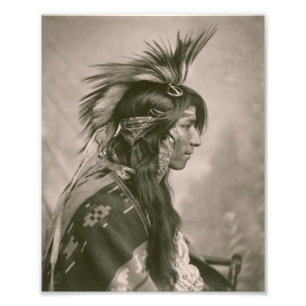 Cree Indian Fototryck