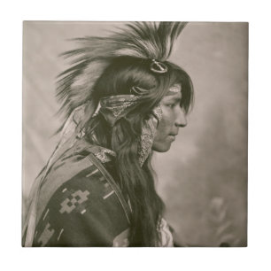Cree Indian Kakelplatta