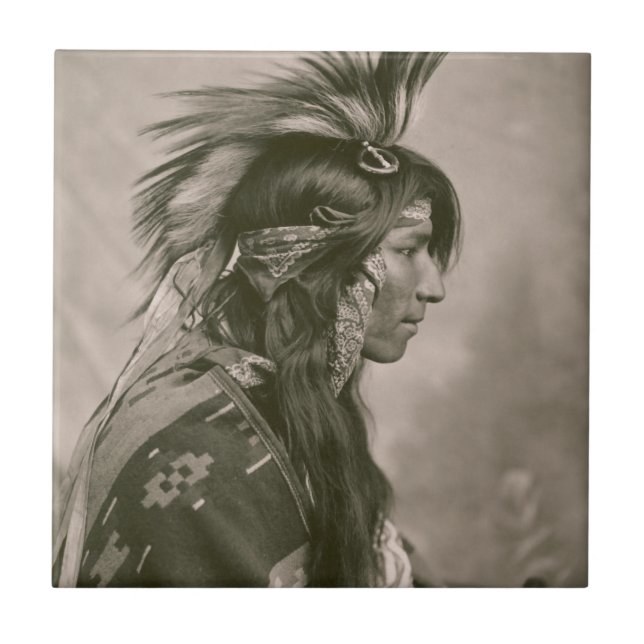 Cree Indian Kakelplatta (Framsidan)