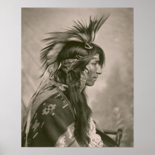 Cree Indian Poster