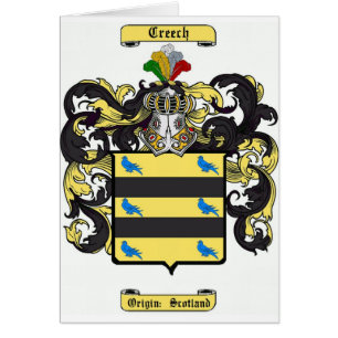 creech hälsningskort