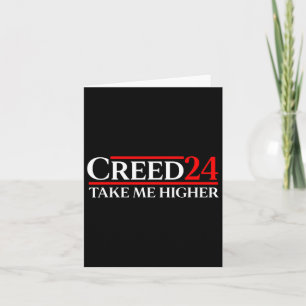 Creed 24 Ta mig en högre Flagga USA Kort