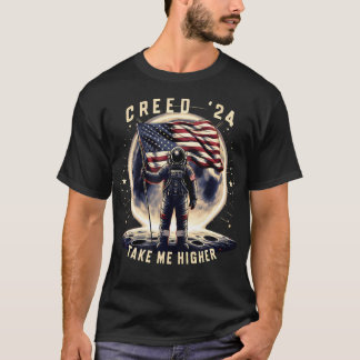 Creed '24 Ta mig högre amerikansk astronaut T Shirt