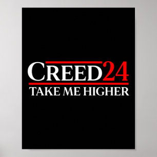 Creed 24 Ta mig högre Flagga Usa Amerika Poster