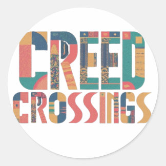 Creed Crossings Runt Klistermärke