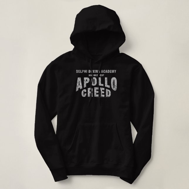 Creed Delphi Boxing Academy Home of Apollo Creed L T Shirt (Design framsida)