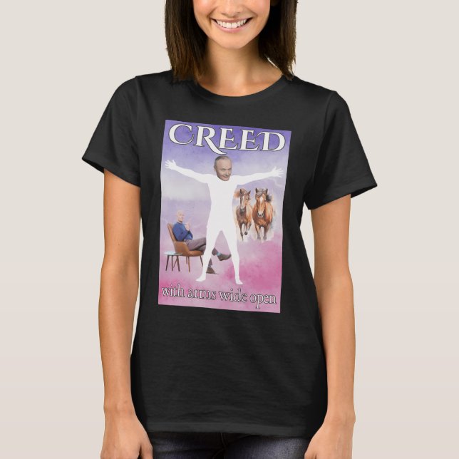 Creed Från The Office T Shirt (Framsida)