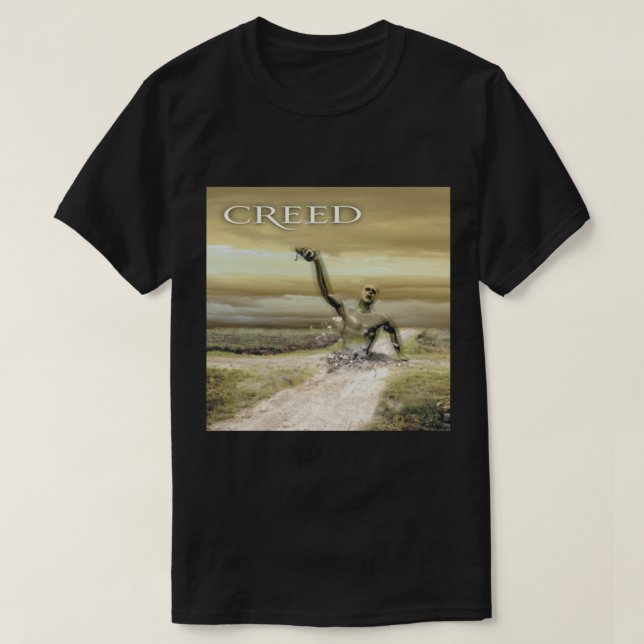 Creed Human Clay Classic T-Shirt (Design framsida)