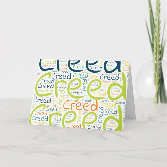 Creed Kort (Framsida)