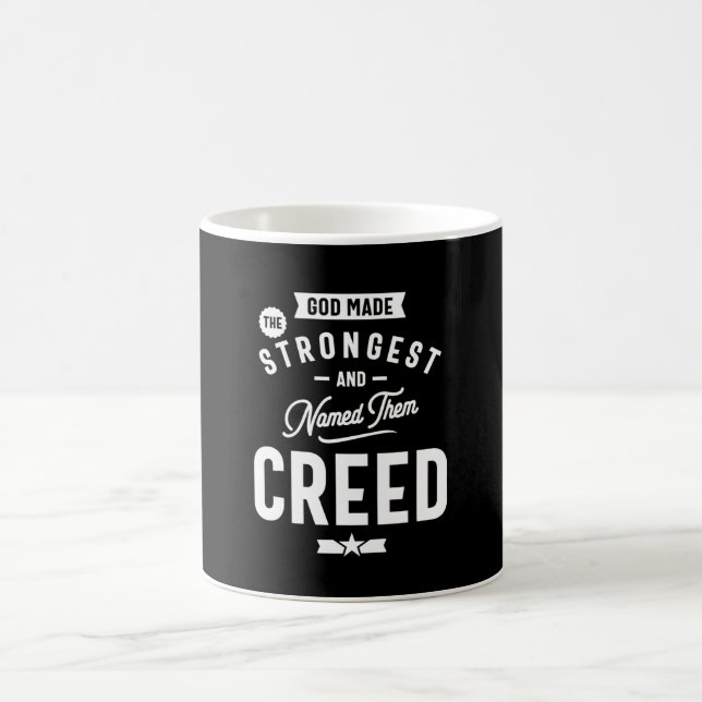 Creed Personlig Namn Birthday Gift Kaffemugg (Center)