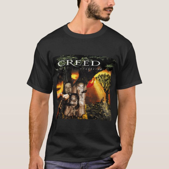 Creed Rockband T Shirt (Framsida)