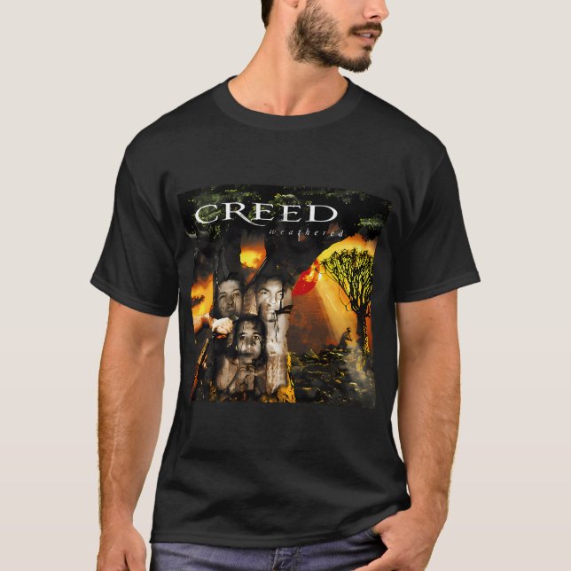 Creed Rockband T Shirt (Framsida)