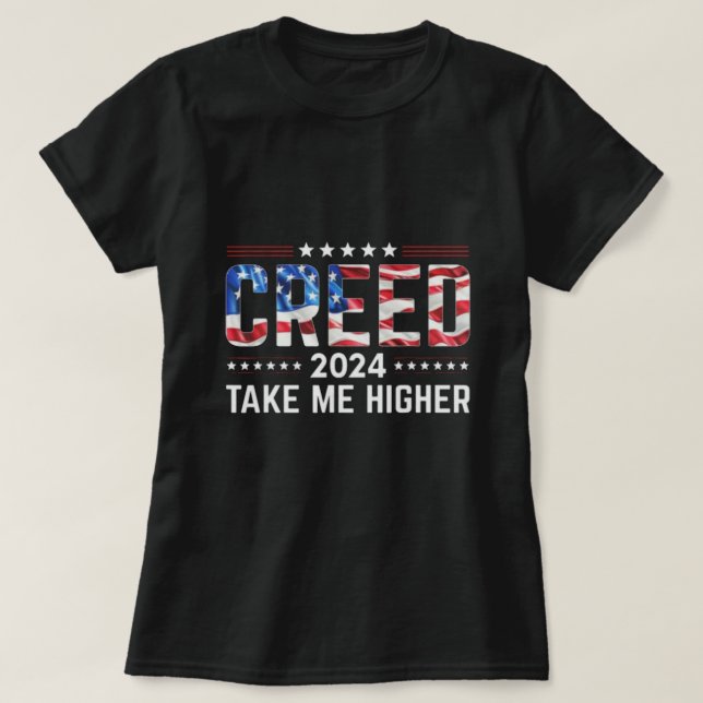 Creed tar mig högre CREED Shirt T (Design framsida)