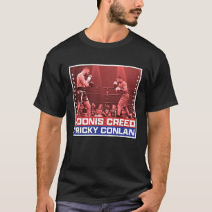 Creed vs Conlan boxing ring red T Shirt