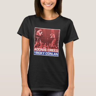 Creed vs Conlan boxing ring red T Shirt
