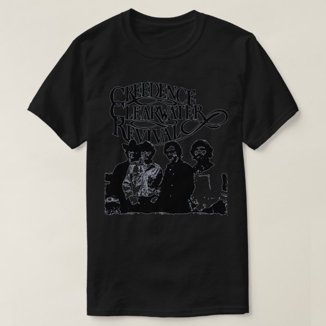Creedence Clearwater Revival 4 TShirt T Shirt (Design framsida)