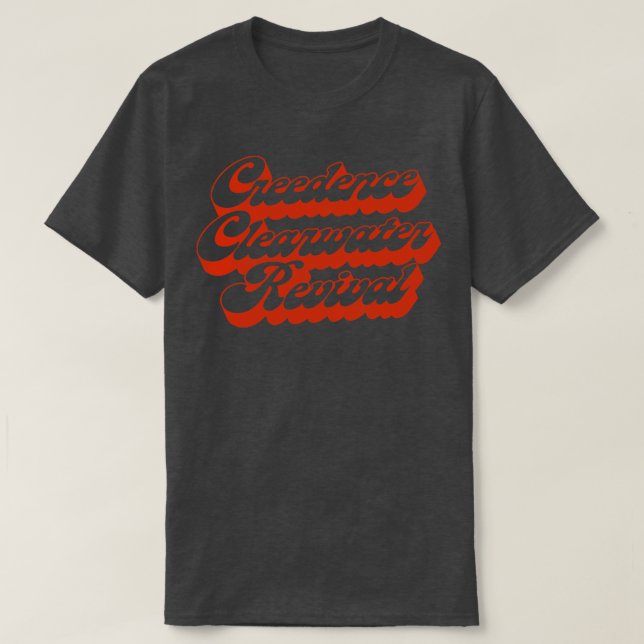 Creedence Clearwater Revival T Shirt (Design framsida)