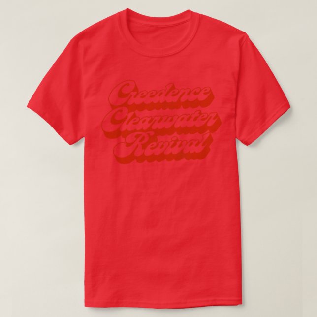 Creedence Clearwater Revival T Shirt (Design framsida)