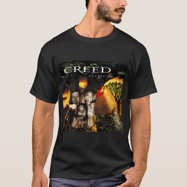 Creeds Rockband T Shirt (Framsida)