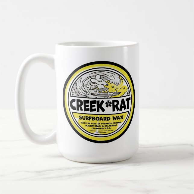 Creek Rat - Creekrat Cartoon Studios Kaffemugg (Vänster)