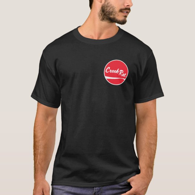Creek Rat | The CreekRat Co. | Red Dot Logo T Shirt (Framsida)