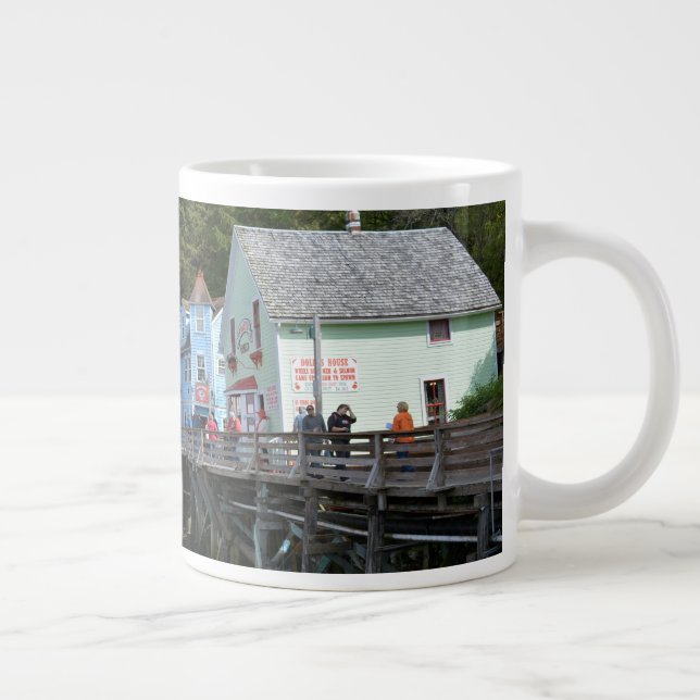 Creek Street i Ketchikan Jumbo Mugg (Höger)