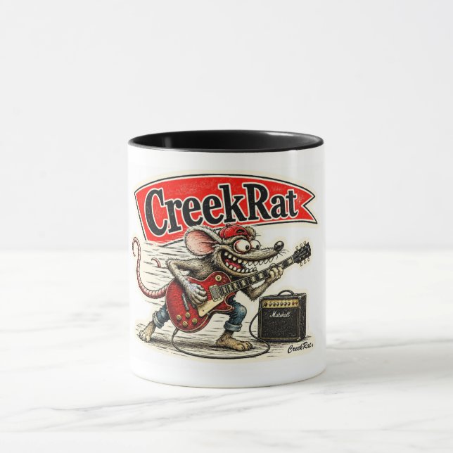 CreekRat® | CreekRat Co. | Topanga - Malibu - CA Mugg (Center)