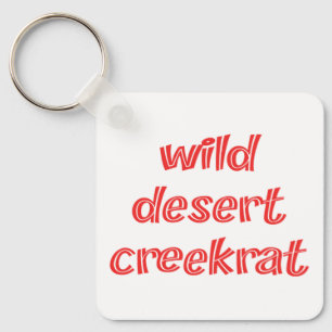 CreekRat® CreekRat Co. Topanga - Malibu - CA Nyckelring