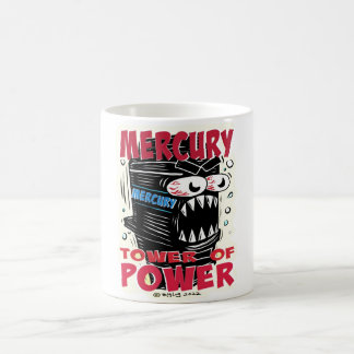 Creekrat Mercury Tower of Power Cartoon Mug Kaffemugg
